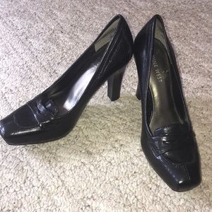 Nine West Penny Loafer Heels